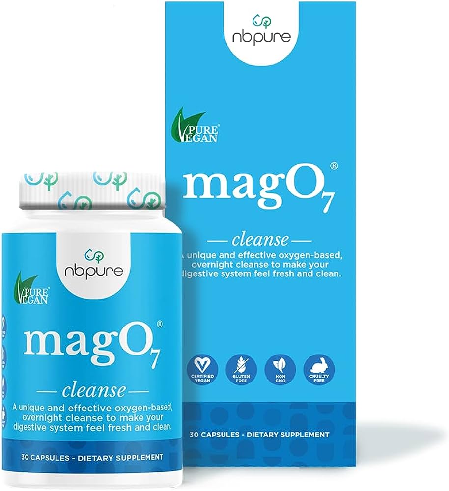 Mag07 Cleanse 30 Vegetarian Capsules - Oxygen Based Overnight Cleanse - NP Pure (Formerly Aerobic Life)