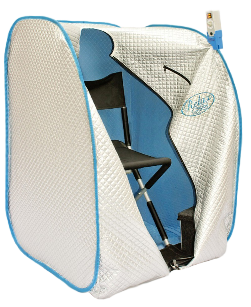 RELAX FAR INFRARED SAUNA (with carrying bag & nylon chair)