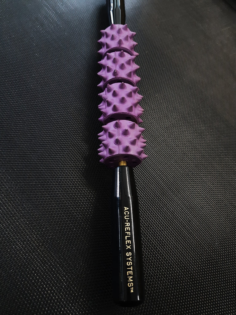 Pain Eraser Deluxe Soft Ball With Handle (4 Cylinder Roller) - Acu-Reflex Systems