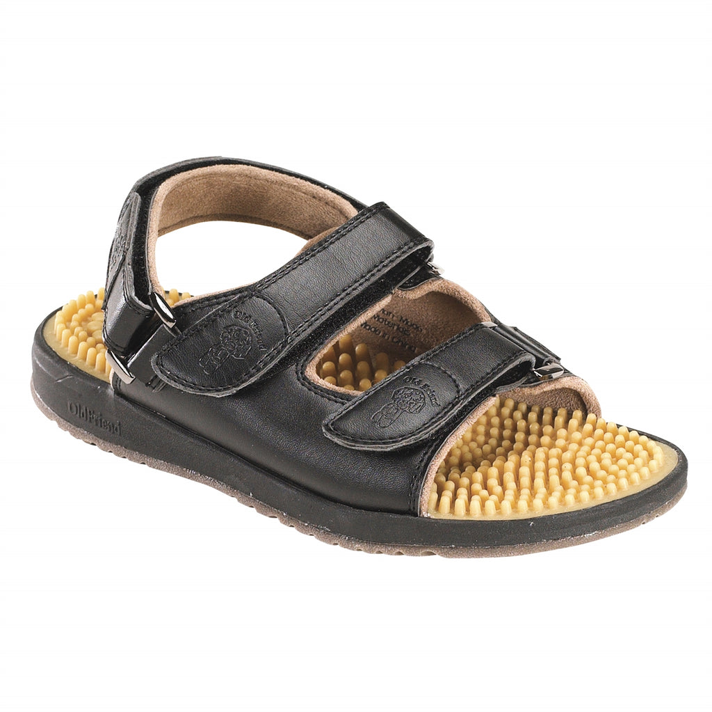 Trekker Massage Sandals - Black