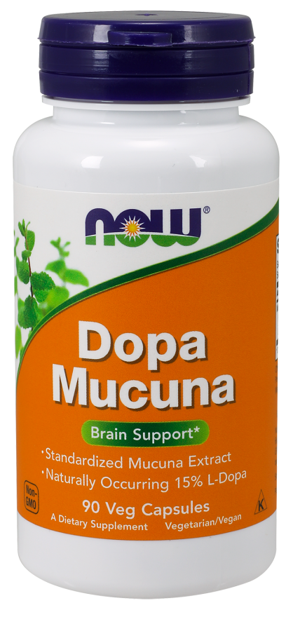 DOPA MUCUNA 15% 400MG (NOW)