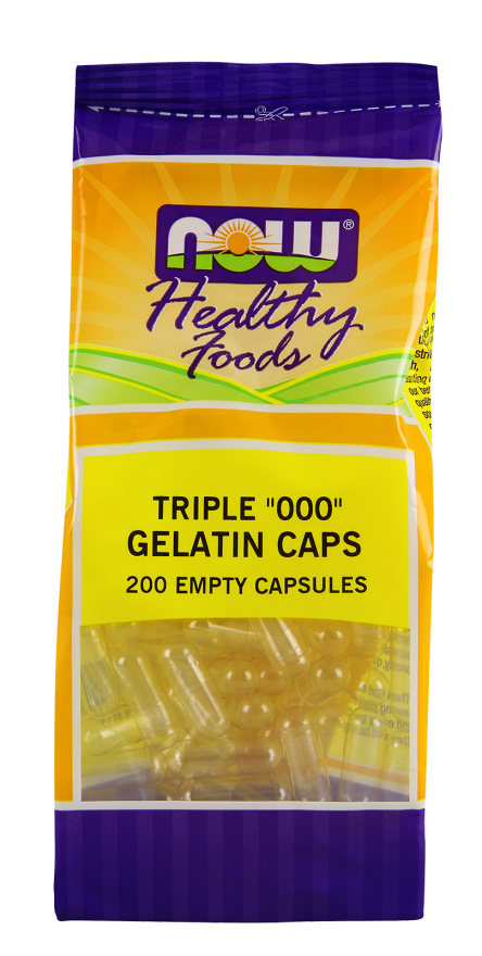 EMPTY GEL CAPS '000' (NOW)