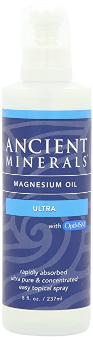 Magnesium Oil Ultra with Opti MSM 8oz - Ancient Minerals