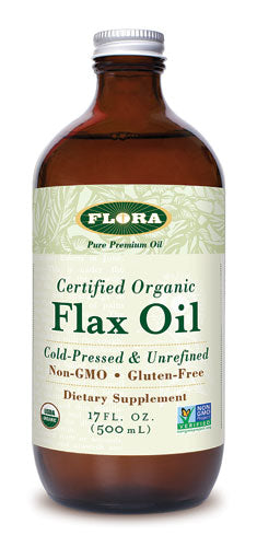 Organic Flax Oil (Flora) 17oz