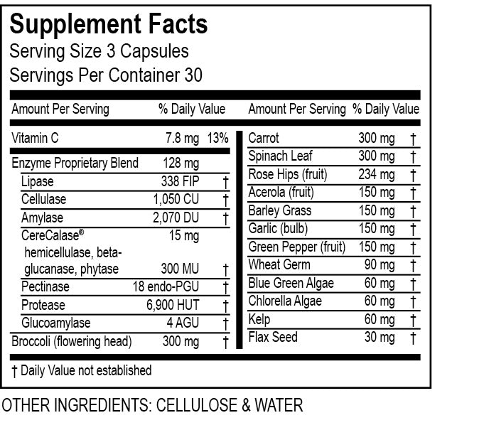 Super CellZyme - Transformation Enzymes - 90 Capsules