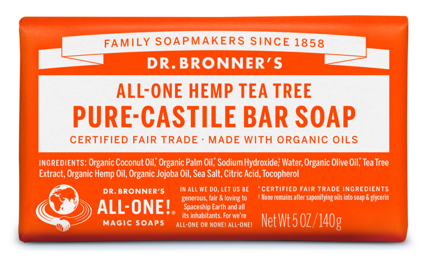 dr bronner tea tree soap