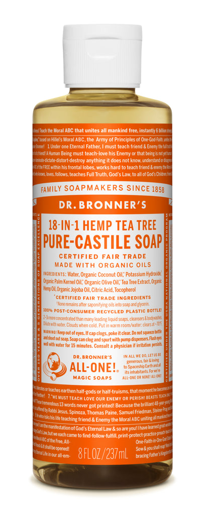 Tea Tree Liquid Soap (Dr. Bronners)