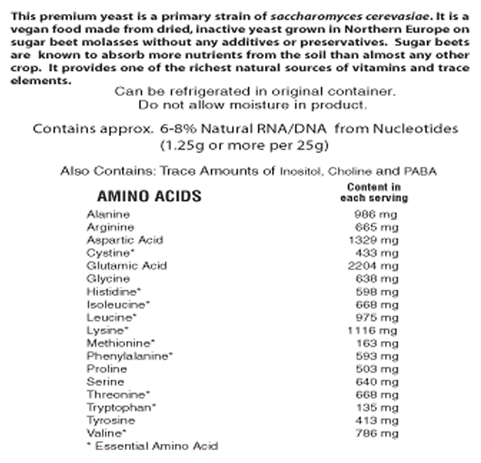 Lewis Labs Brewers Yeast