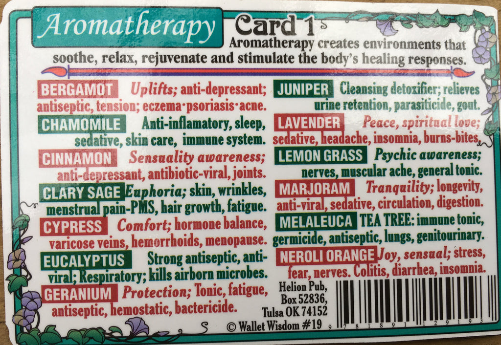 Aromatherapy Card # 1