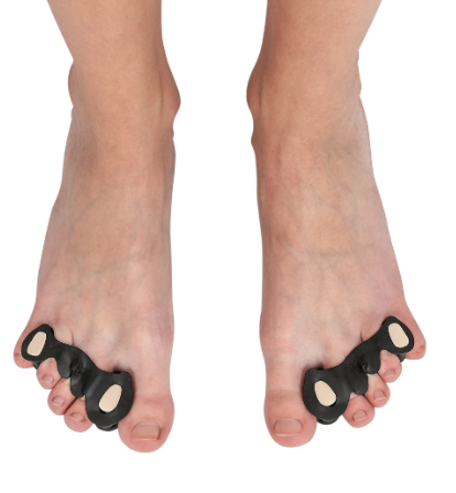 Adjustable Toe Spreader Black - ZenToes