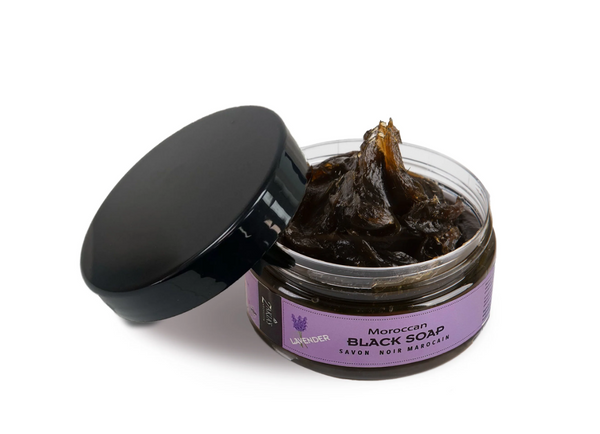 Moroccan Black Soap 8oz - Beldi Soap - Zakia's Morocco