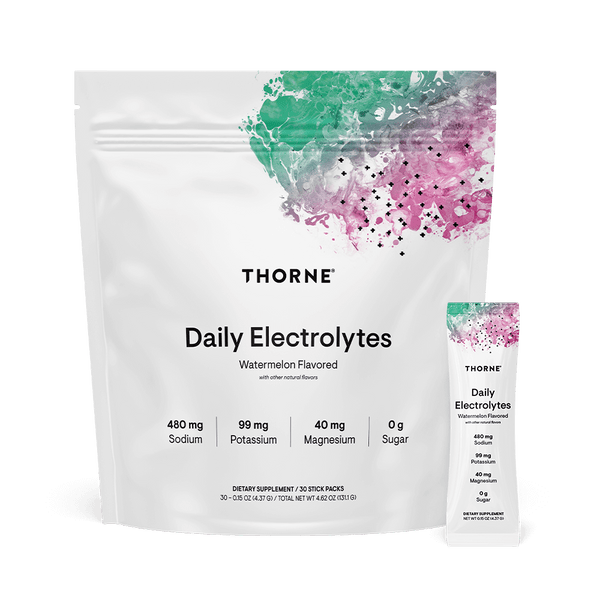 Daily Electrolyte Hydration Packets - Choose Flavor - 30 Servings - Thorne