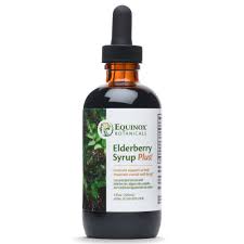 Elderberry Syrup PLUS! 4oz - Now with Dropper! - Equinox Botanicals