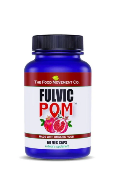 Fulvic Pom 60 vegan capsules - Made with Organic Food - The Food Movement