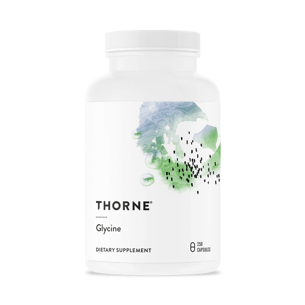 Glycine 1000 mg - 250 Vegetarian Capsules - Thorne