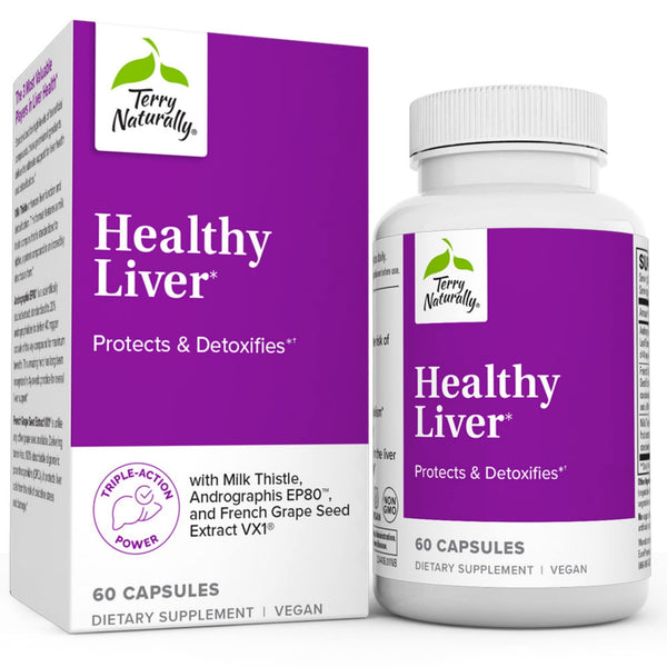 Healthy Liver 60 Vegetarian Capsules - Terry Naturally