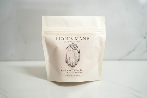 Lion's Mane 1:1 Extract Powder 2oz/57g - Plantae + Fungi