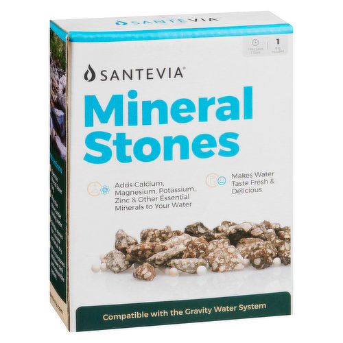 Mineral Stones - Adds Minerals for Fresh & Delicious Water - Santevia