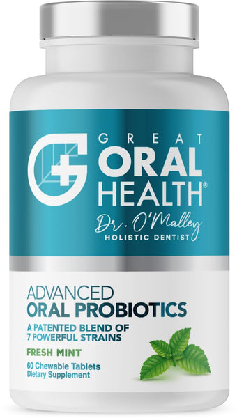 Advanced Oral Probiotics 60 tablets - BLIS K12 & BLIS M18 - Great Oral Health
