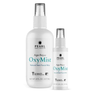 Oxy-Mist 8 oz spray - Age-Rejuv Natural Steri Facial Mist - Pearl Oral Health