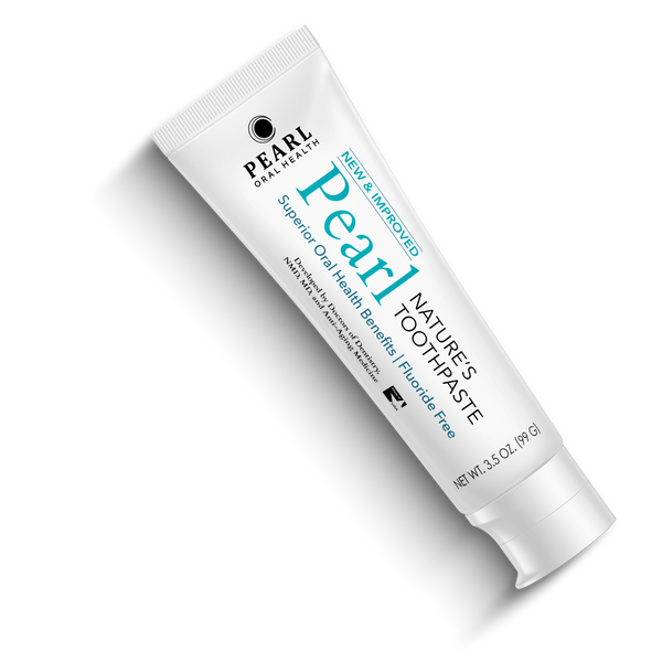 Pearl Nature's Toothpaste: Natural Remineralizing Toothpaste 4 oz - Carbamoyl Phosphate - Pearl Oral Health