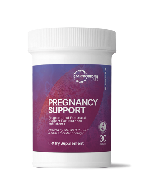 Pregnancy Support 30 capsules - Pregnant and Postnatal Support for Mothers & Infants - Microbiome Labs