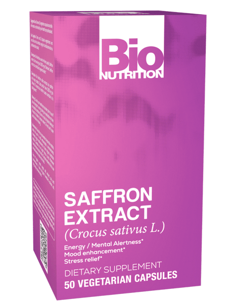 Saffron Extract 50 count - 88.5 mg per serving - Bio Nutrition