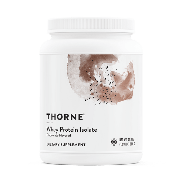 Whey Protein Isolate 1.99lb - Choice of Chocolate or Vanilla - Thorne