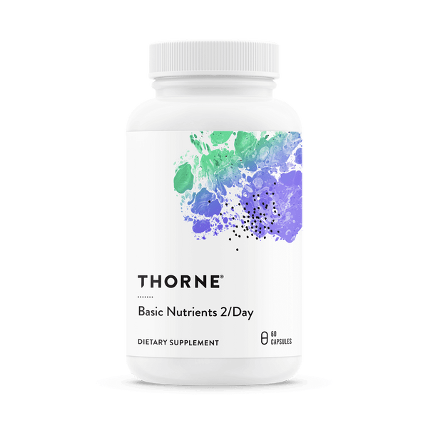 Basic Nutrients 2/Day 60 Vegetarian Capsules - Thorne