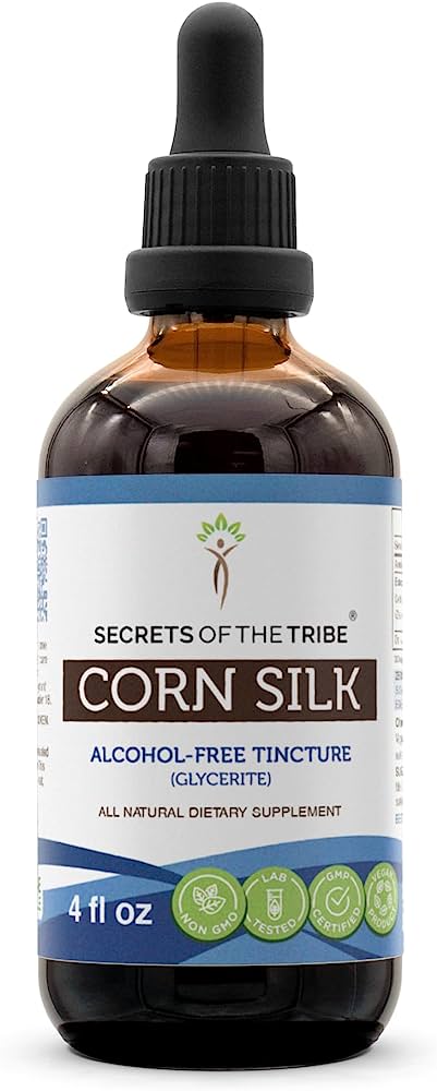 Corn Silk 2oz Glycerite Extract - Secrets of the Tribe
