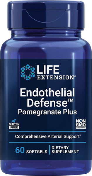 Endothelial Defense Pomegranate Plus 60 softgels - Life Extention