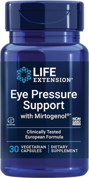 Eye Pressure Support with Mirtogenol 30 Vegetarian capsules - Life Extention