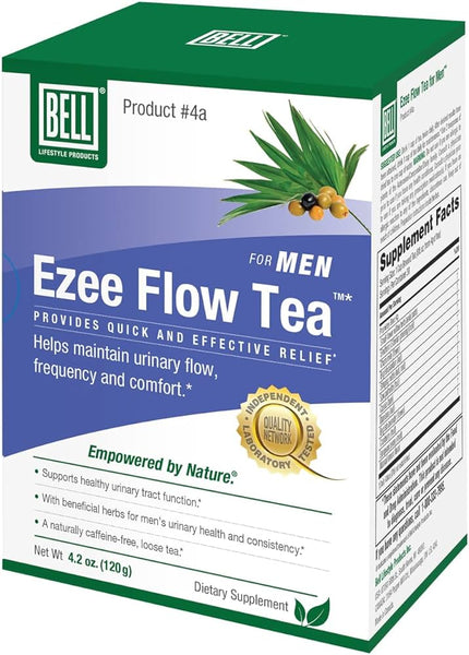 Ezee Flow Tea for Men 4.2 oz - Provides Quick & Effective Relief - Bell Lifestyle Products