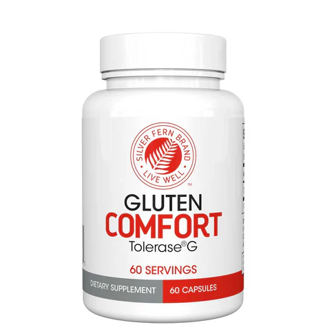 Gluten Comfort 60 capsules - 30 Servings - Silver Fern Brand