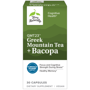 GMT23 Greek Mountain Tea + Bacopa - Healthy Memory - Terry Naturally