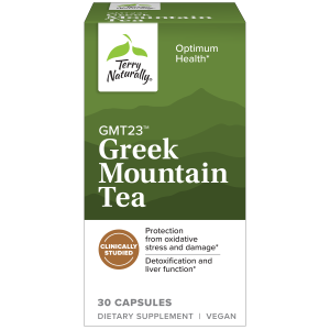 GMT23 Greek Mountain Tea 30 vegetarian capsules - Terry Naturally