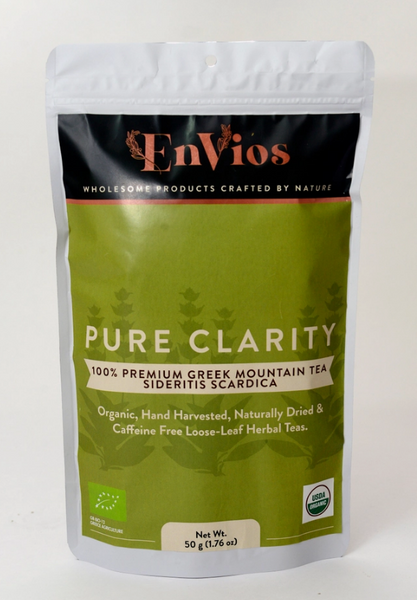 Greek Mountain Tea 50 gram bag - Hand Picked in Greece - EnVios Hestia Foods