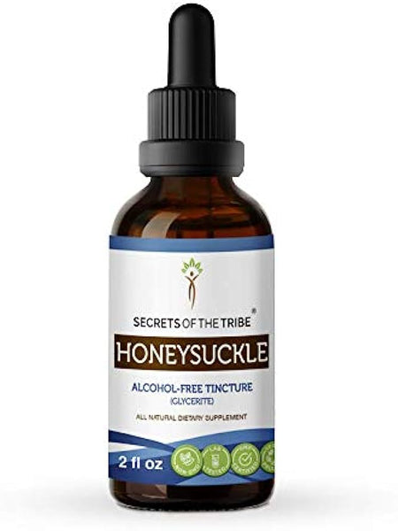 Honeysuckle 2 oz Glycerite extract - Secrets of the Tribe