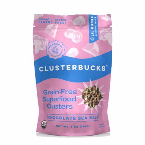 Gut Friendly Buckwheat Granola 6oz - Grain Free Chocolate Sea Salt - Lil Bucks