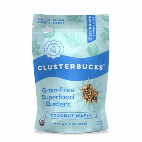 Gut Friendly Buckwheat Granola 6oz - Grain Free Coconut Maple - Lil Bucks