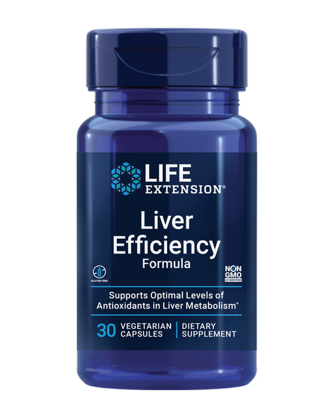 Liver Efficiency Formula 30 Vegetarian capsules - Life Extension