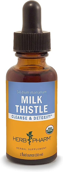 Milk Thistle (Silybum marianum) 1oz Herbal Extract - Herb Pharm