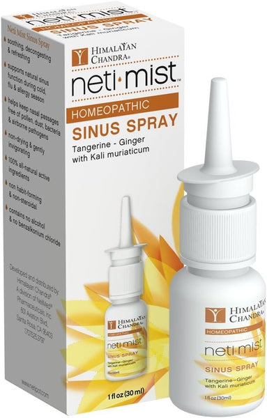 Neti Mist Sinus Spray 1oz Homeopathic (Himalayan Chandra)