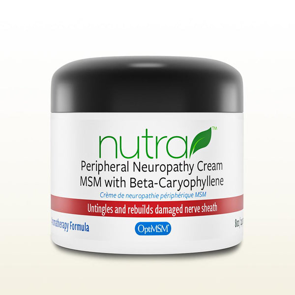 Peripheral Neuropathy Cream with MSM 8oz jar - Nutra Health Products