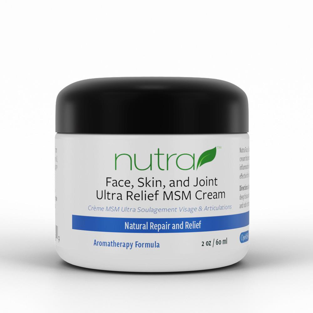 Face, Skin & Joint MSM Cream 2oz - Nutra