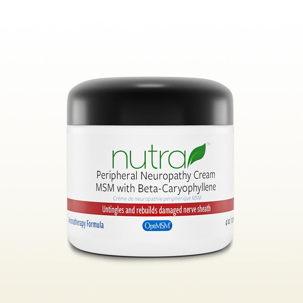 Peripheral Neuropathy Cream 4oz - MSM with Beta-Caryophyllene - Nutra