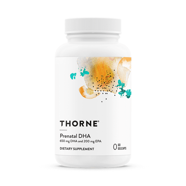 Prenatal DHA 60 Gelcaps - 650 mg DHA with 200 mg EPA - Thorne