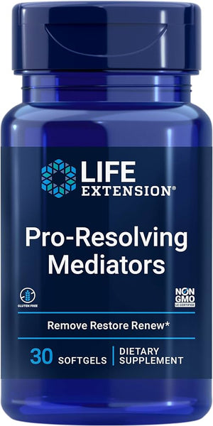 Pro-Resolving Mediators 30 softgels - Remove, Restore, Renew - Life Extension