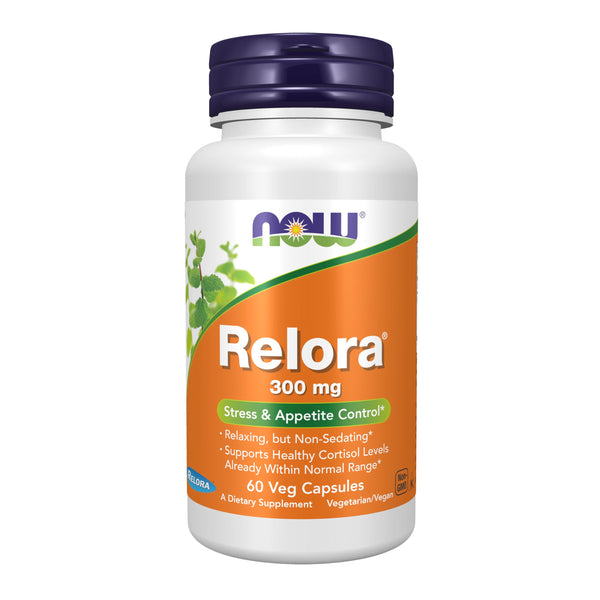 Relora 300mg - Stress, Appetite & Cortisol Control - NOW Foods
