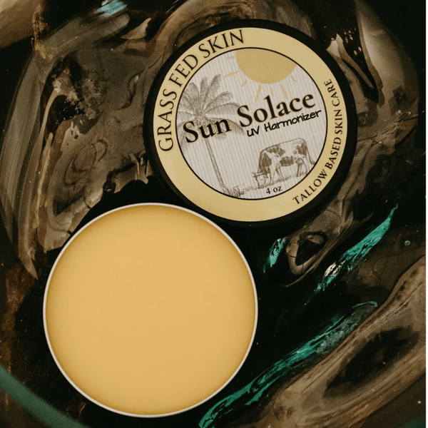 Sun Solace 4oz - UV Harmonizer Balm - Grass Fed Skin